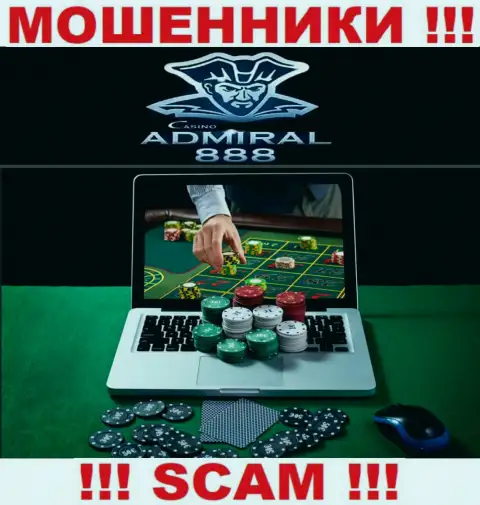888 Admiral Casino - это internet воры !!! Направление деятельности которых - Casino