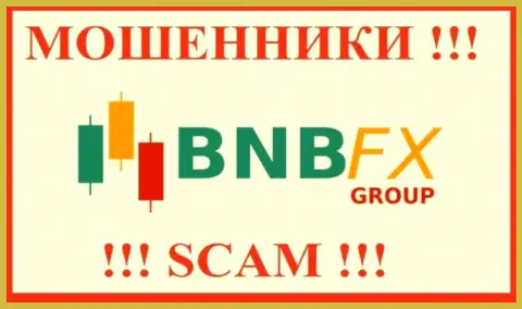 Логотип МОШЕННИКА BNB-FX Com