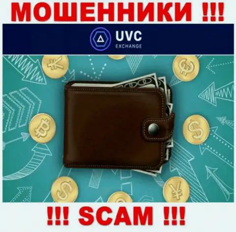 Crypto кошелек - конкретно в указанном направлении предоставляют свои услуги интернет-обманщики UVC Exchange