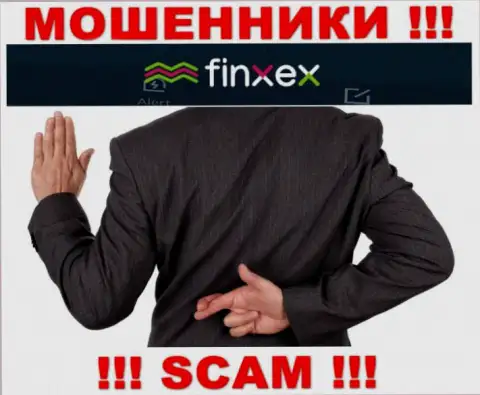 Ни финансовых средств, ни прибыли с брокерской компании Финксекс не получите, а еще должны останетесь данным internet-кидалам