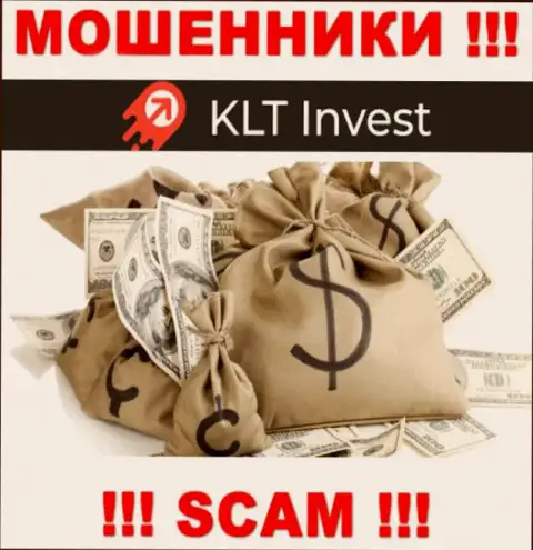 KLT Invest - это ОБМАН !!! Затягивают лохов, а после присваивают их вклады