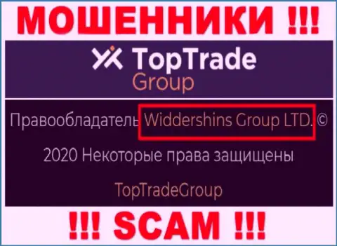 Сведения о юридическом лице Top TradeGroup у них на официальном онлайн-ресурсе имеются это Widdershins Group LTD