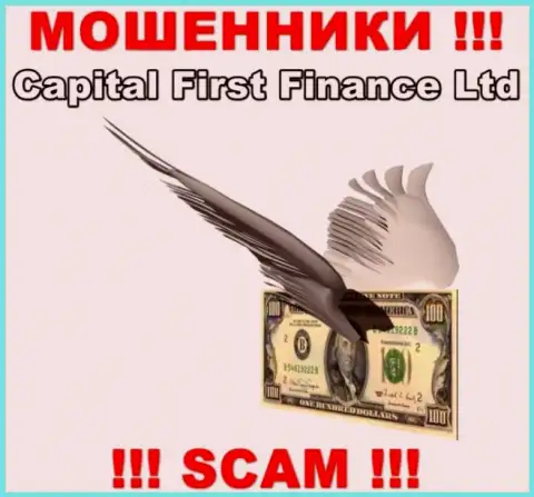 БУДЬТЕ КРАЙНЕ ОСТОРОЖНЫ !!! Вас хотят облапошить интернет мошенники из брокерской организации Capital First Finance Ltd
