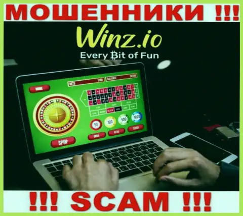 Тип деятельности интернет-мошенников Winz - это Казино, однако знайте это надувательство !!!
