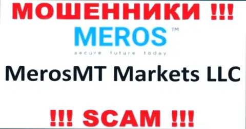 Контора, которая владеет мошенниками MerosTM Com это MerosMT Markets LLC