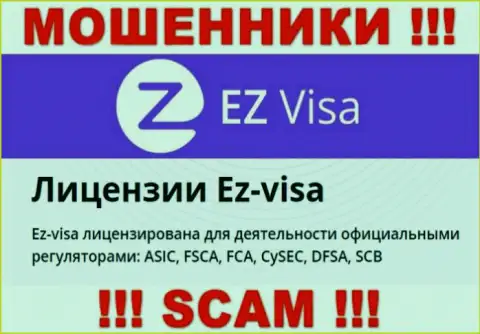 Мошенническая контора ЕЗВиза контролируется мошенниками - SCB