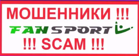 Логотип ОБМАНЩИКА Фан Спорт