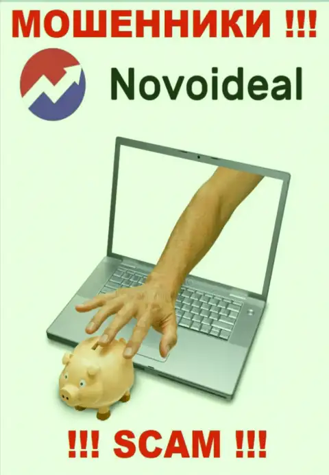 Вы ошибаетесь, если ожидаете прибыль от совместной работы с NovoIdeal - это ВОРЫ !