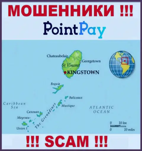 Поинт Пэй - это internet-махинаторы, их место регистрации на территории St. Vincent & the Grenadines