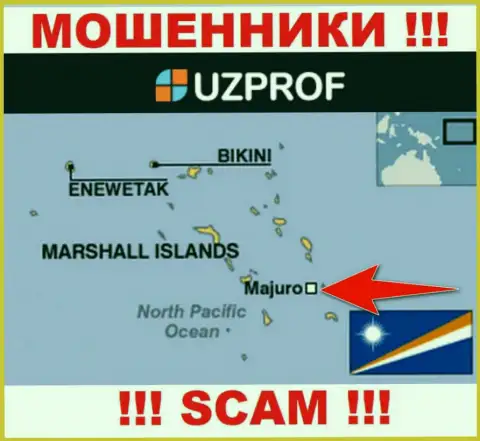 Отсиживаются internet мошенники UzProf в офшоре  - Majuro, Republic of the Marshall Islands, будьте очень бдительны !!!