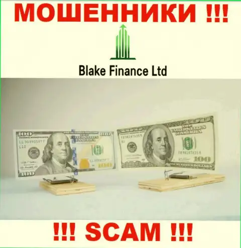 В брокерской конторе Blake-Finance Com вынуждают заплатить дополнительно налоговый сбор за возвращение финансовых активов - не поведитесь
