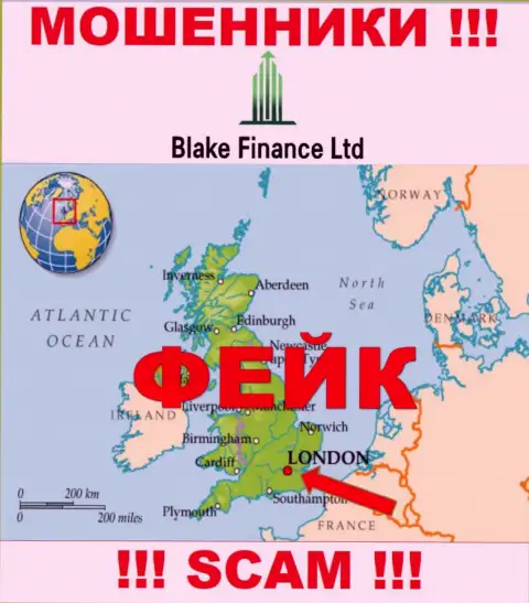 Реальную инфу о юрисдикции Blake Finance невозможно найти, на сайте компании лишь липовые сведения