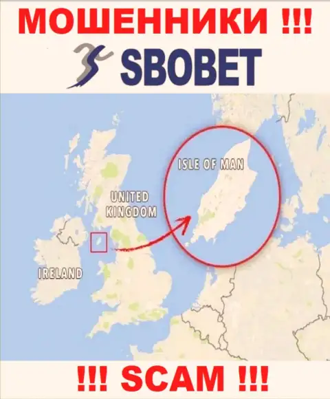 В SboBet абсолютно спокойно дурачат клиентов, т.к. зарегистрированы в офшоре на территории - Isle of Man