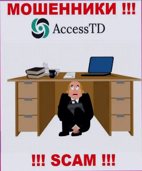 Не взаимодействуйте с мошенниками AccessTD Org - нет сведений об их непосредственных руководителях