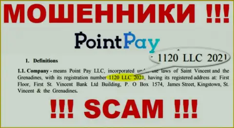 1120 LLC 2021 - это номер регистрации жуликов Point Pay, которые НЕ ВЫВОДЯТ ФИНАНСОВЫЕ СРЕДСТВА !