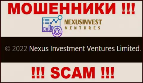 NexusInvestCorp Com это internet-воры, а управляет ими Nexus Investment Ventures Limited
